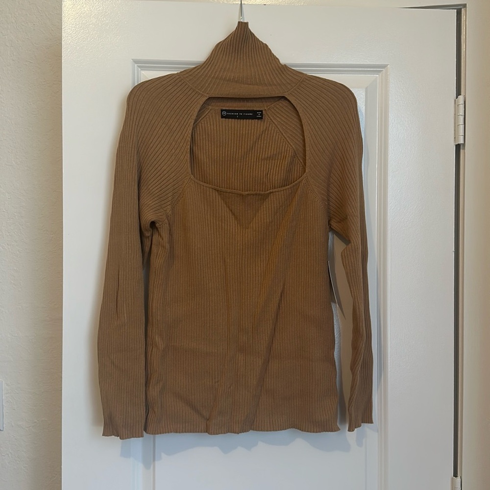 Fashion To Figure Long Sleeve Sweater Shirt